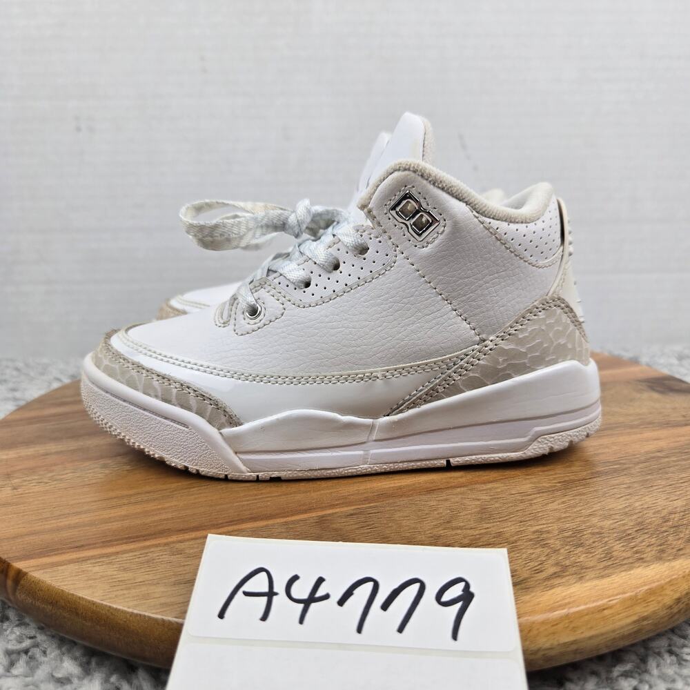 Jordan 3 Retro PS Kids 12c Pure Money 2025 Casual Daily Sneaker DM0966-111